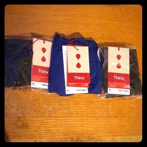 XL Thinx hip hugger period panties